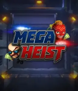 Step into the exciting world of Mega Heist slot by Relax Gaming, showcasing comedic characters ready to pull off a daring robbery. This image portrays the excitement of the heist with its dynamic logo and a shadowy vault backdrop. Great for those who enjoy adventure-themed slots, providing a gripping gaming experience. 