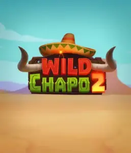 Step into the lively Mexican desert with the Wild Chapo 2 game by Relax Gaming, showcasing a whimsical bull wearing a sombrero against a serene desert backdrop. This graphic portrays the excitement and culture of the game, perfect for players who enjoy unique themes, offering a entertaining gaming experience.